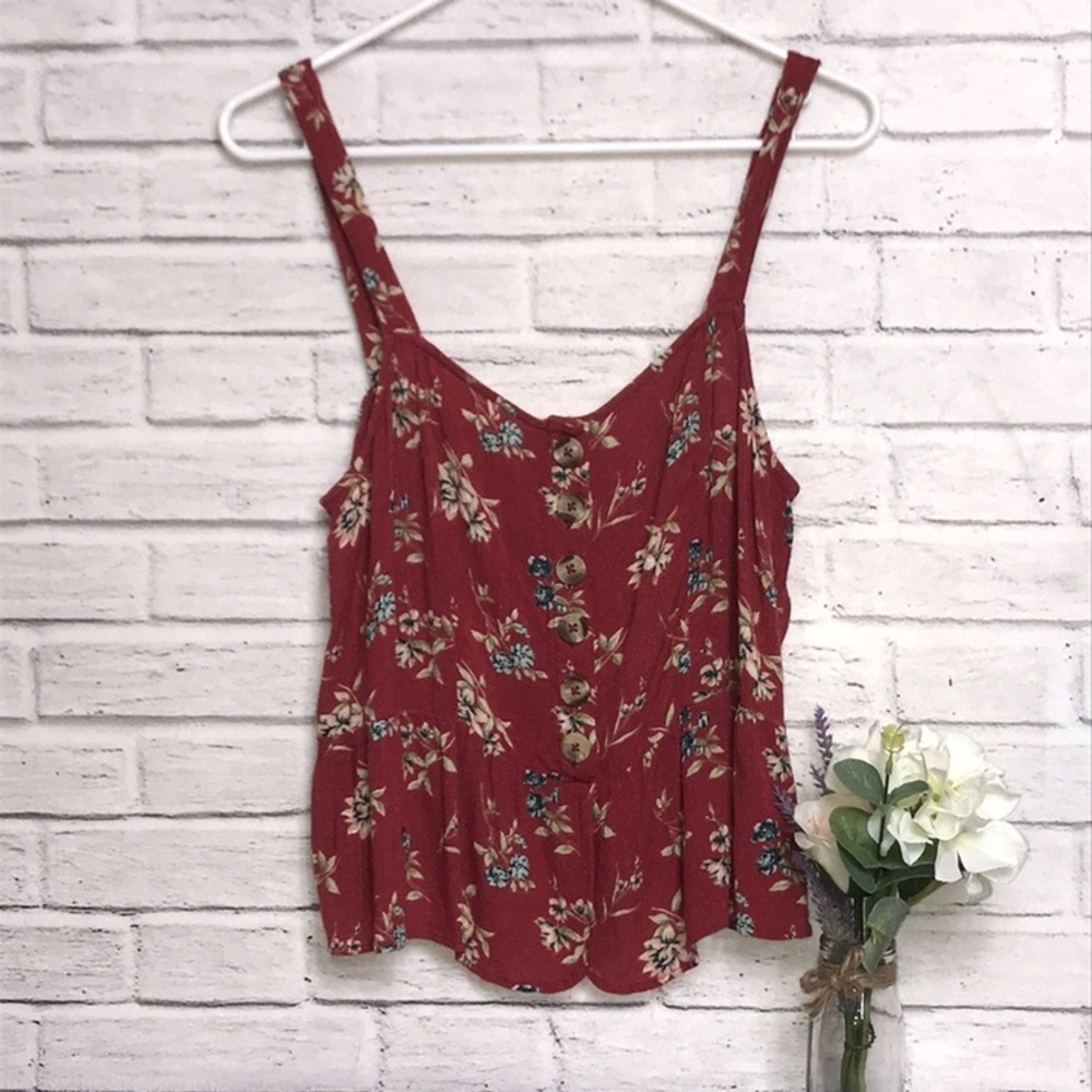American Eagle Button Front Camisole